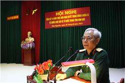 Đảng ủy Cục Hậu cần tổng kết 10 năm thực hiện Nghị quyết Trung ương 8 khóa XI